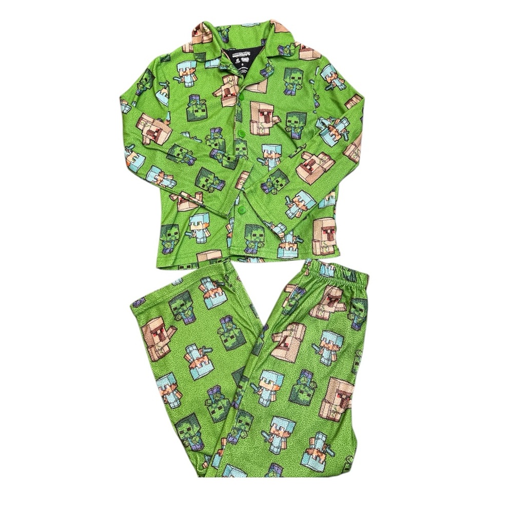 Children’s Minecraft Pajama 2-piece Set